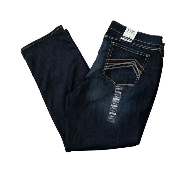 Ariat REAL Women's Perfect Rise Rascal Bootcut Jeans Size 26WL (26x35) - Picture 5 of 13
